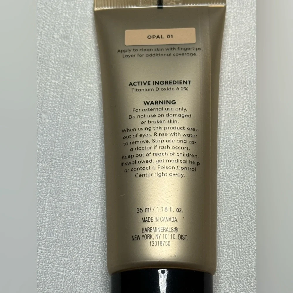 BareMinerals Complexion Rescue Tinted Moisturizer Mineral Sunscreen SPF 30